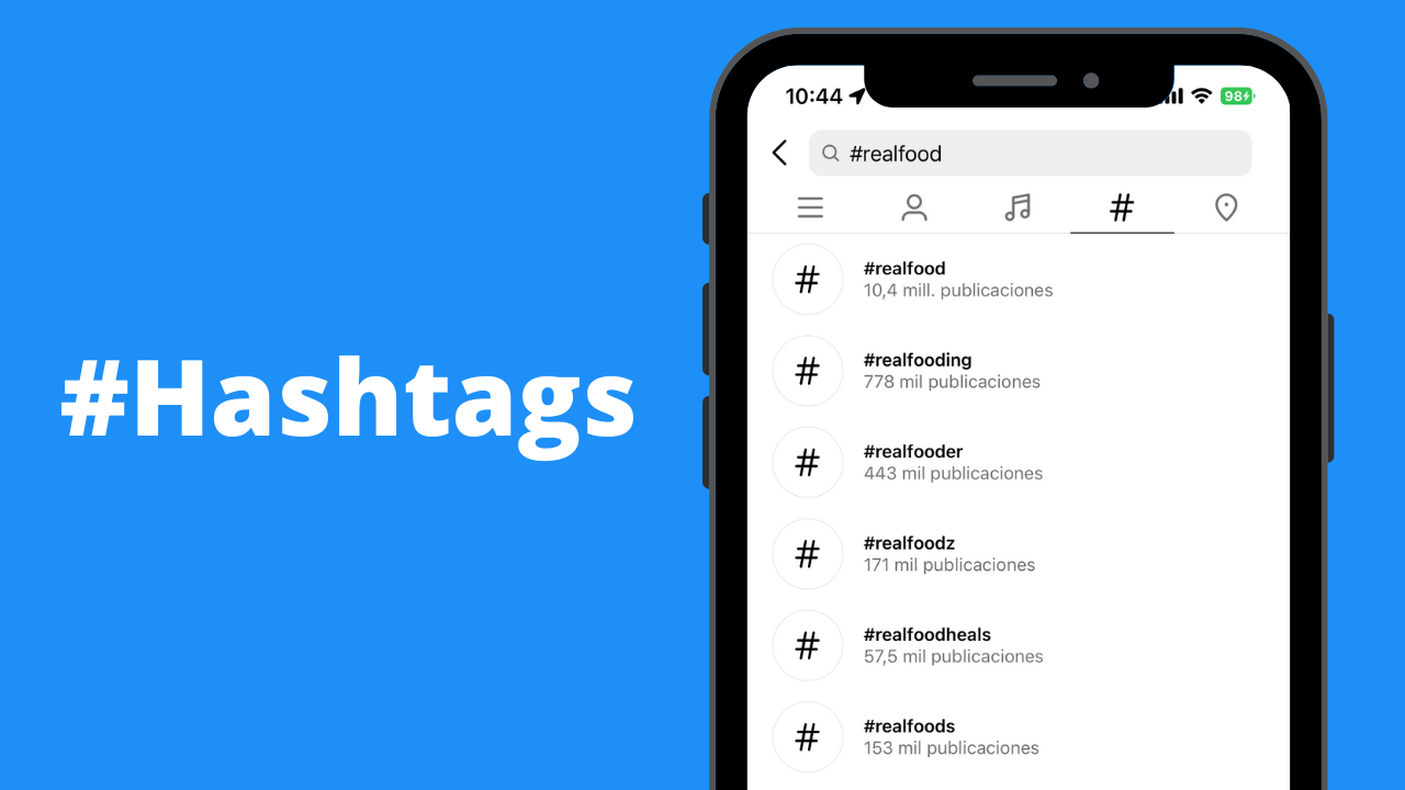Usar hashtags en Instagram