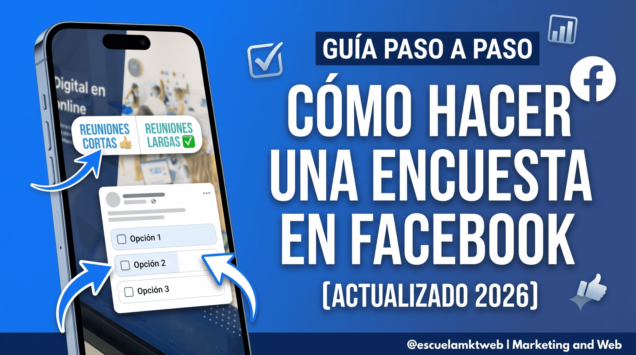 Guía paso a paso sobre cómo hacer una encuesta en Facebook en Historias y Grupos