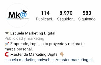 perfil de instagram de empresas