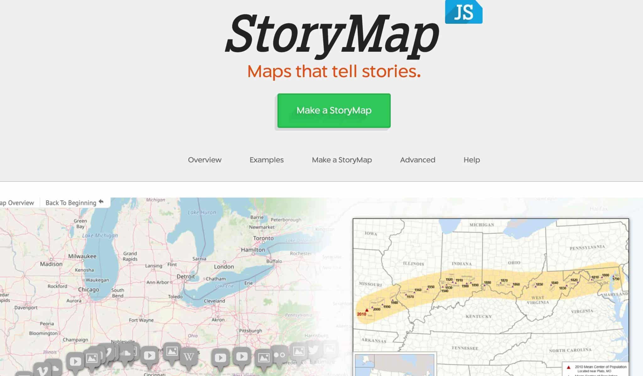 StoryMap JS